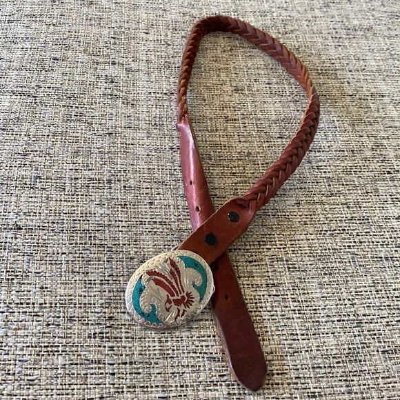 Leather belt by  Dove - Picture 1 of 5